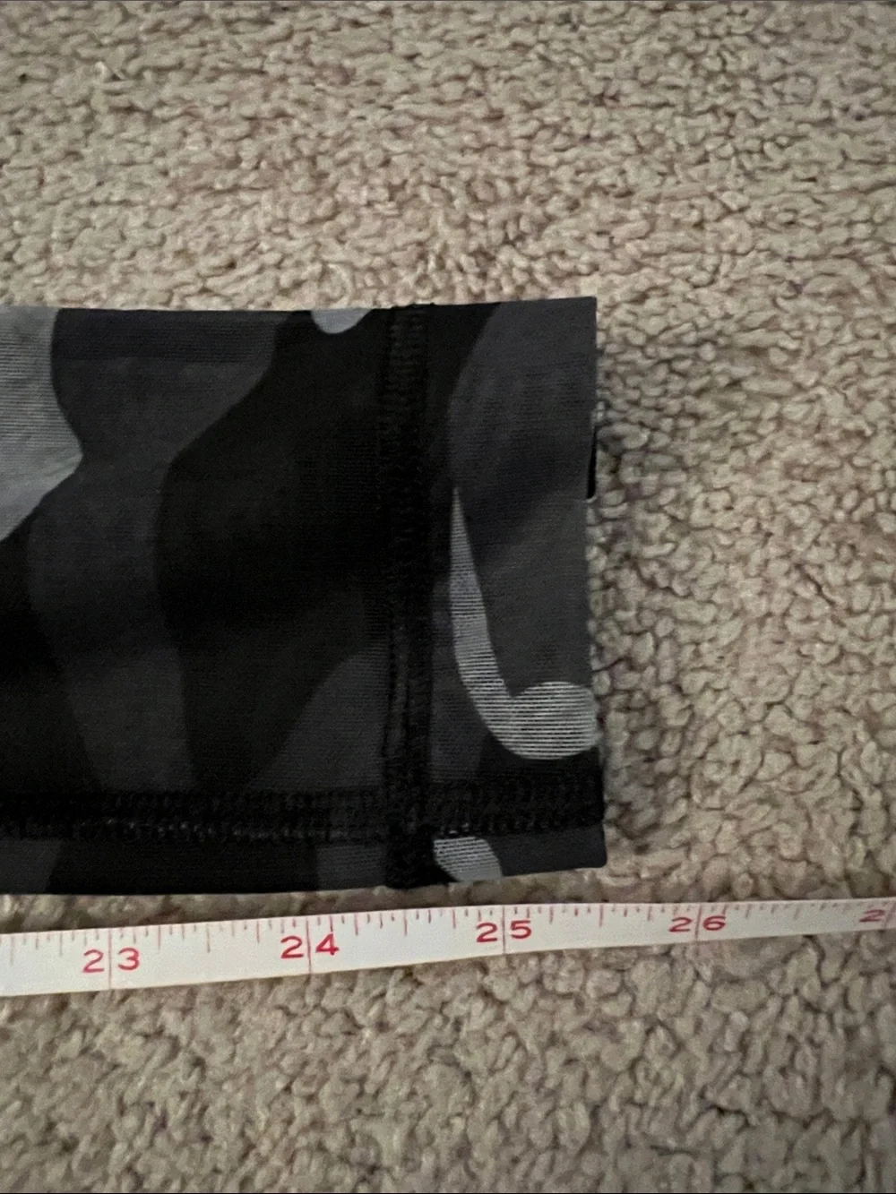 90 Degree By Reflex Women's Grey & Black Camo Jeggings activewear